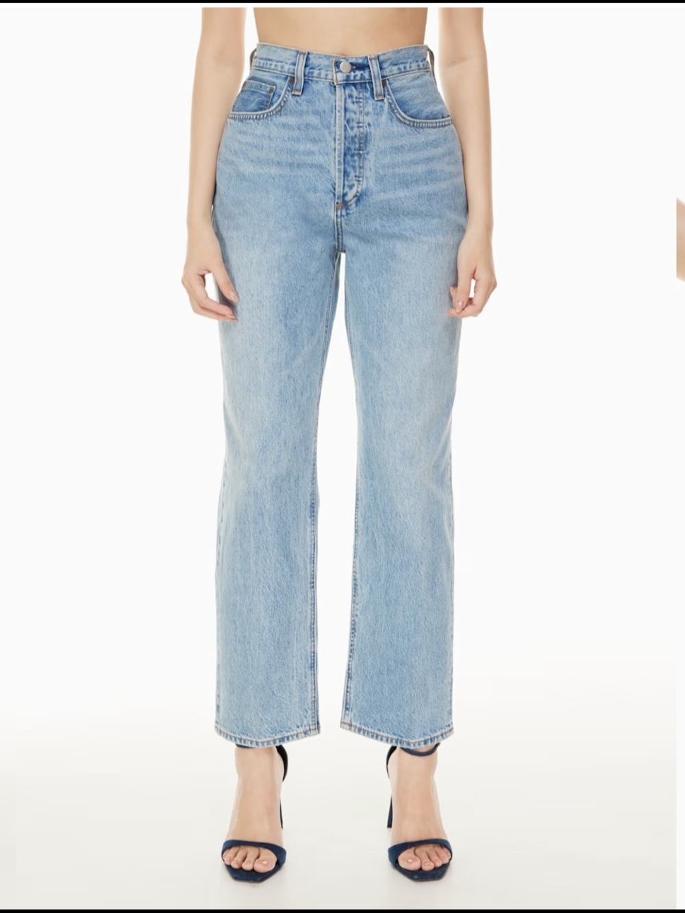Aritzia Denim Forum Joni High-rise Loose Jeans